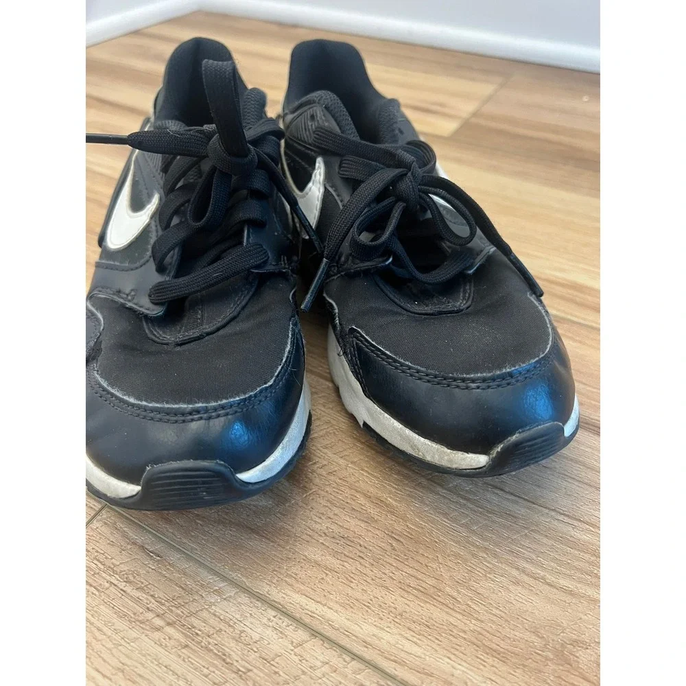 Nike LD‎ Victory Kids Boys 6 Sneakers Black White Athletic Running Shoes
